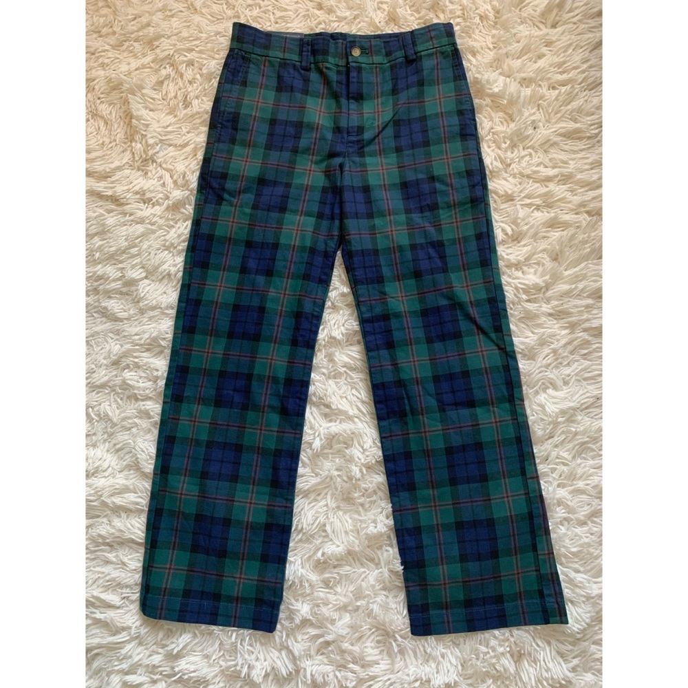 VINEYARDS VINES HOLIDAY PLAID BREAKER PANT - Picture 1 of 5
